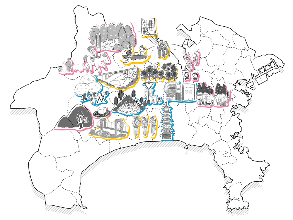 神奈川県央エリアのクリエイティブ