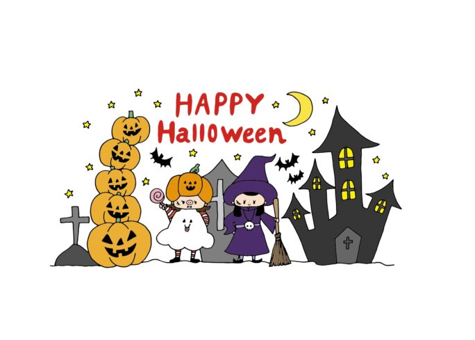 Halloween イラスト イラスト制作の過程を公開 女性向けweb制作ならカズミア